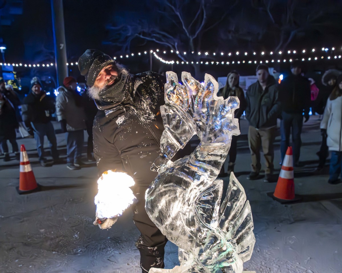 Ice sculptor