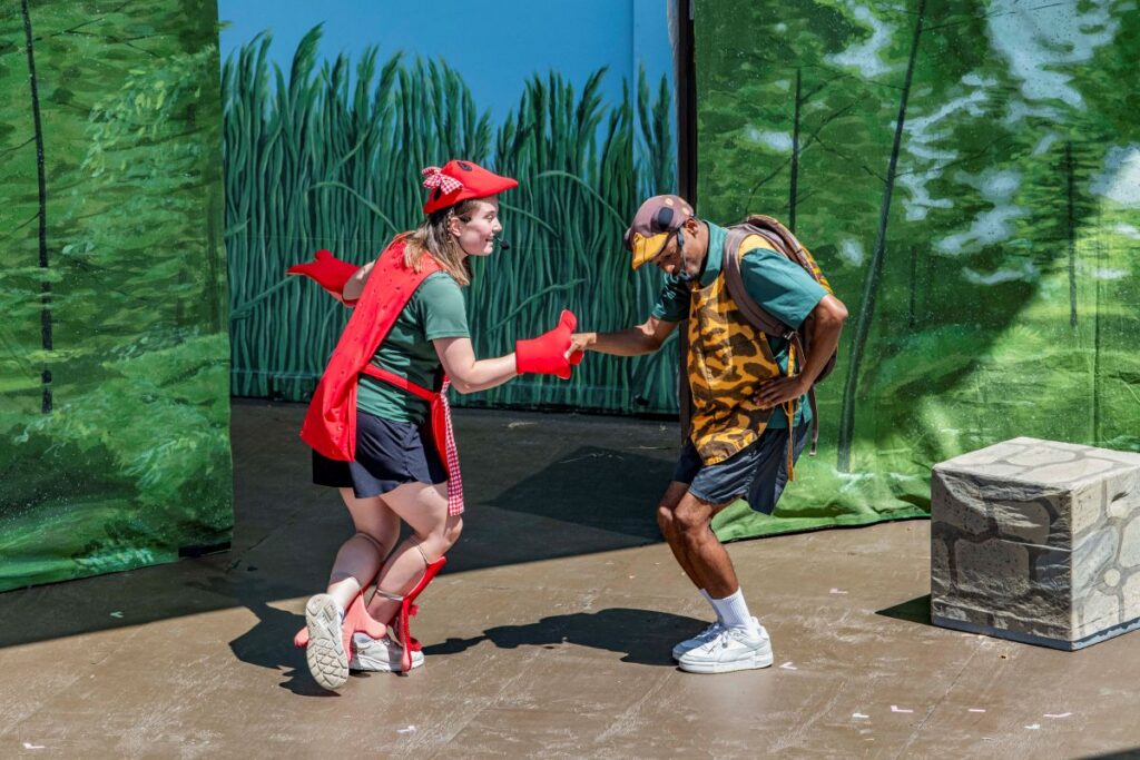 Performers on stage at Kohls Wild Theater