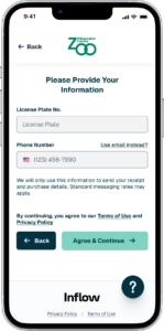 Screenshot to provide your information