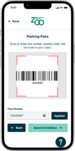 Screenshot to scan barcode of your membership card