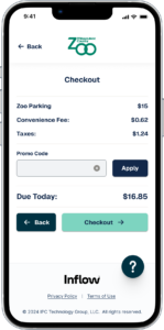 Screenshot to checkout