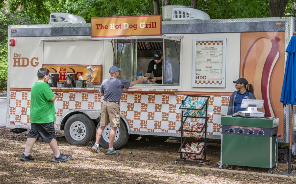 The Hot Dog Grill food truck